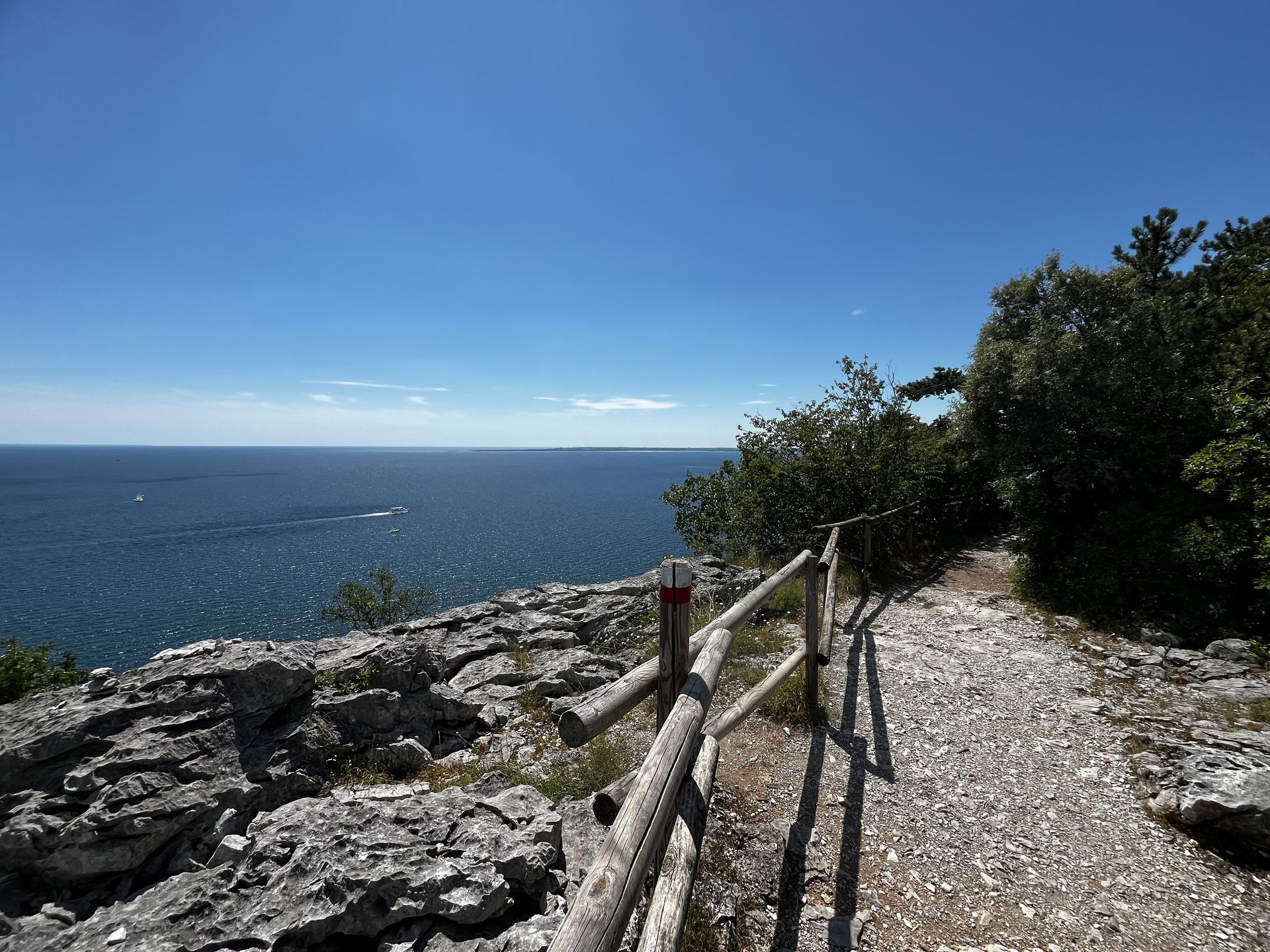 the view of the sea and gulf of trieste from the rilke trail